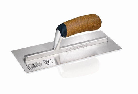 Intex Trowel Stainless Steel Cork Handle German Made 5 Sizes