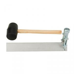 Hyde Drywall Metal Corner Bead Clinch Tool with Mallet