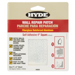 Wall Patches Self Adhesive Aluminium Back 2 Sizes Hyde