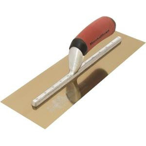 Marshalltown Finishing Trowel Gold Stainless Steel 14x4 3/4 Inch Durasoft Handle 