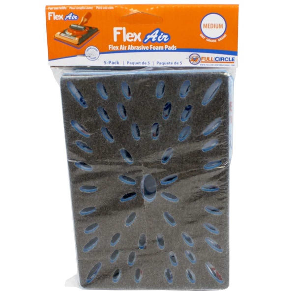 FlexAir Sanding Sponges Fine Or Medium 5 Packs