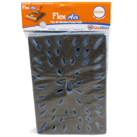 FlexAir Sanding Sponges Fine Or Medium 5 Packs