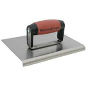 Marshalltown Concrete Edger Stainless Steel Lip 1/2 Inch Radius 3/8 Inch 