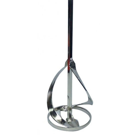 CQ Paint Mixer Paddle 80mm Head x 400mm Shaft