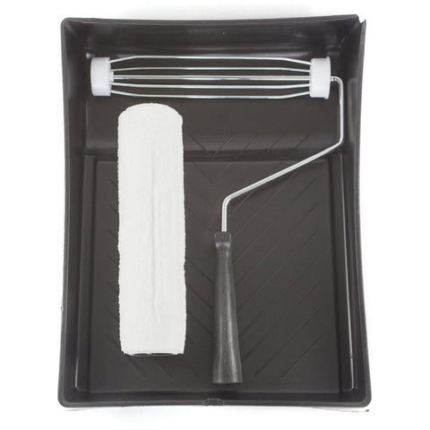 Haydn Paint Kit Roller Sleeve Semi Rough 230mm 9mm Nap Tray Frame