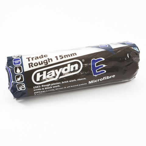 Haydn Paint Roller Sleeve Microfibre Rough 230mm 15mm Nap  