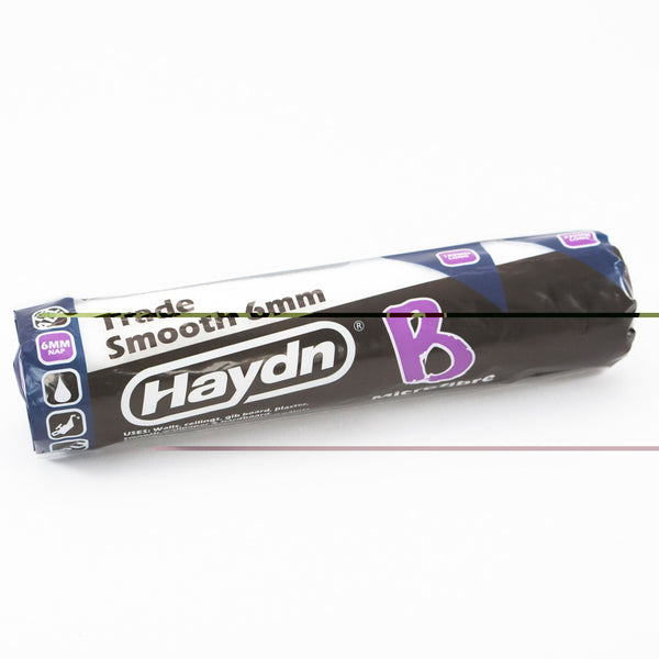 Haydn Paint Roller Sleeve Microfibre Smooth 230mm 6mm Nap