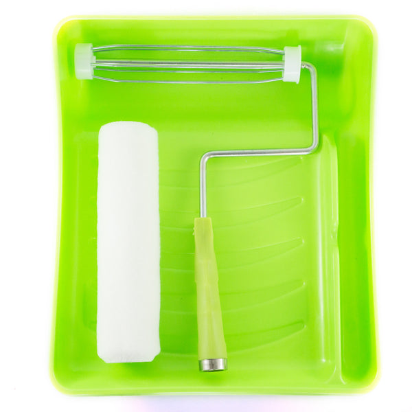 Haydn Paint Kit Roller Sleeve Semi Smooth 8mm Nap Tray Frame