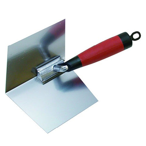 Marshalltown Drywall Corner Stainless Steel Flex Trowel 4x5 Inch Blade DuraSoft Handle