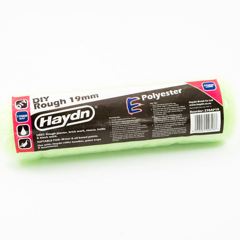 Haydn Paint Roller Sleeve Polyester 270mm Rough 19mm Nap