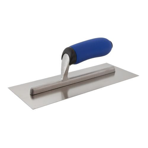 CQ Cement/Plaster Trowel Stainless Steel Soft Grip Handle 3 Blade Sizes