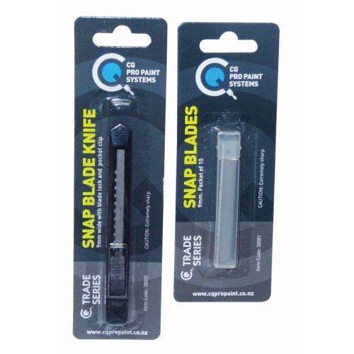 CQ Knife Snap Off 9mm Blade Lock And Pocket Clip