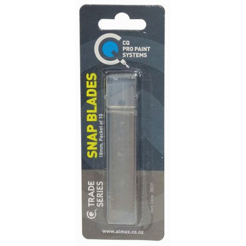 CQ Replacement 18mm Snap Off Blades 10 Pack