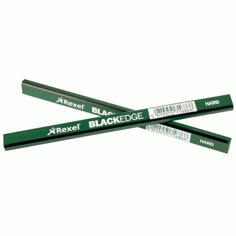 Blackedge Hard Carpenters Pencil 12 Pack