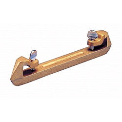 Kraft Concrete Bull Float Groover Attachment Bronze 2 Inch