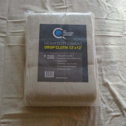 CQ Canvas Drop Cloth 12' x 12' Large Size