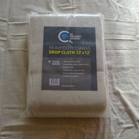 CQ Canvas Drop Cloth 12' x 12' Large Size