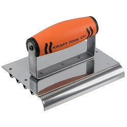 Kraft Concrete Edger/Safety Step Groover Stainless Steel 6 Inch Long