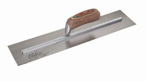Kraft Elite 14"x5" Gold Stainless Steel Trowel with Wood Handle