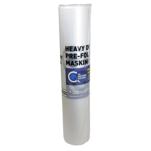CQ Pre-Folded Heavy Duty Masking Film 1.2m Drop x 48m