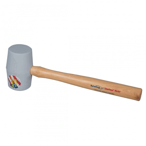 Estwing 18oz Grey Rubber Deadhead Mallet