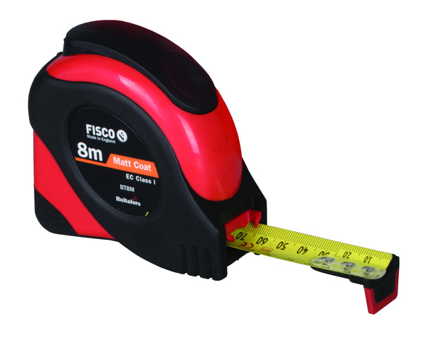 Fisco High Accuracy Tape Measure 8m x 25mm