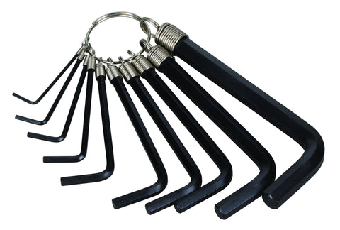 10 Piece Hex Allen Key Set
