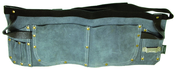 Tool Belt 2 Pocket Hammer Holder Tape Clip Suede Taurus