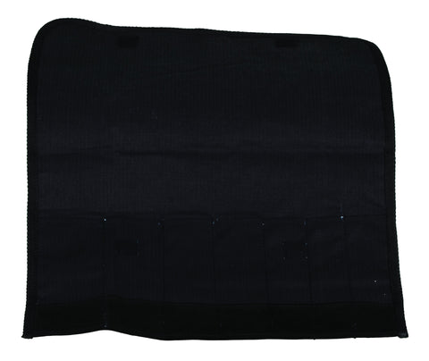 Tool Roll 7 Pocket Canvas Straps Velcro Taurus