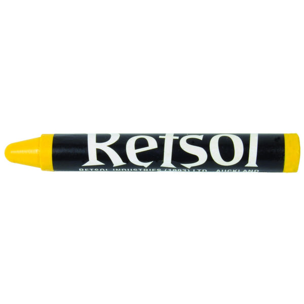 Retsol Yellow Crayons pack of 5