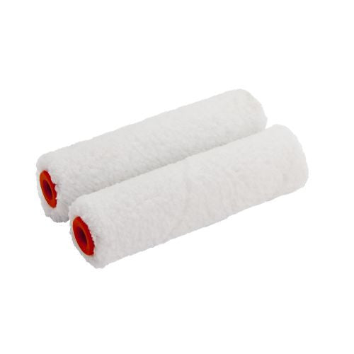 CQ Mini Paint Rollers Smooth Surface 100mm Wide x 6mm Pile Packs of 2 or 10