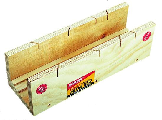 Mitre Box Dual Angle For 55 75 90mm Cove Wooden PlasterX