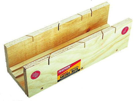 Mitre Box Dual Angle For 55 75 90mm Cove Wooden PlasterX