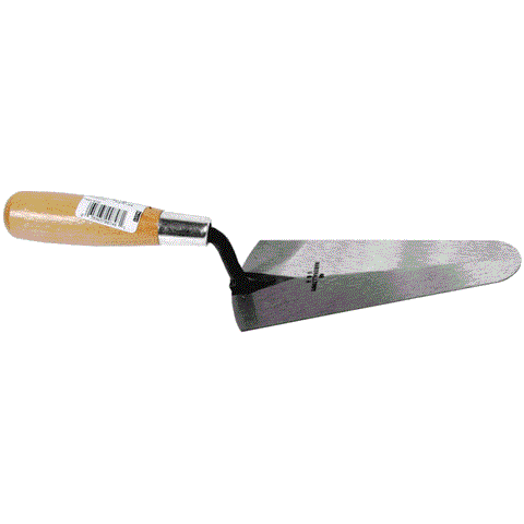 Marshalltown Gauging Trowel 7x33/8 Inch Wooden Handle