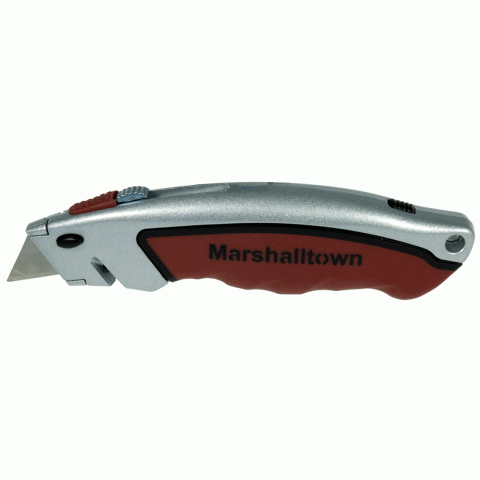Marshalltown Utility Knife Metal Case Push Button Release