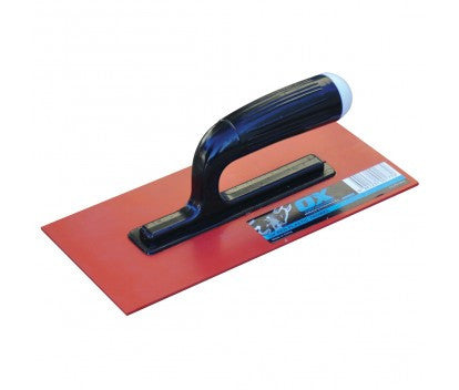 OX Professional 280x130mm Red Plastic Trowel