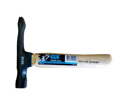 OX Professional 28oz Single Ended Scutch Hammer with Wooden Handle