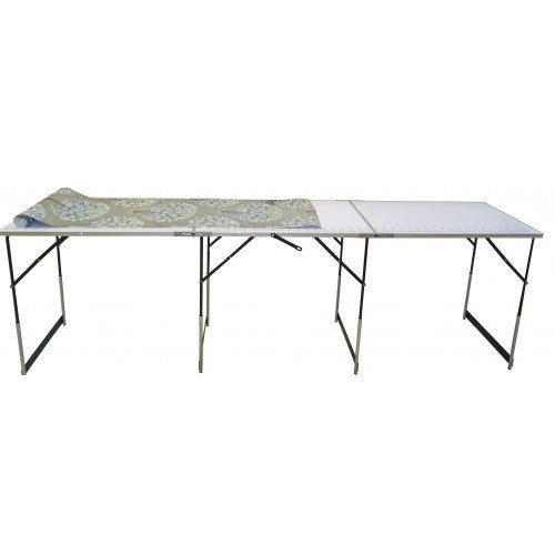 CQ Wallpaper Pasting Table Adjustable Height 3m Long x 650mm Wide
