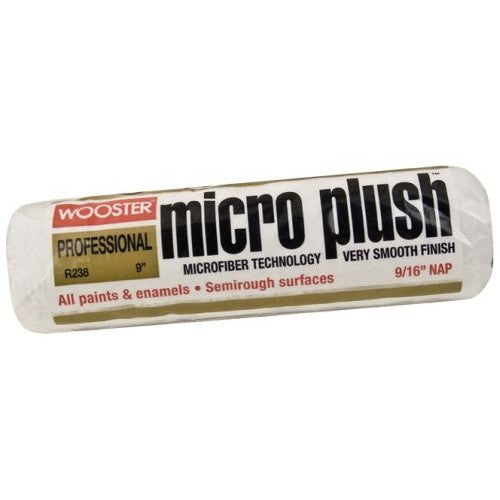 Wooster Paint Roller Sleeve Micro Plush 7mm Nap 2 Sizes 6 & 12 Packs