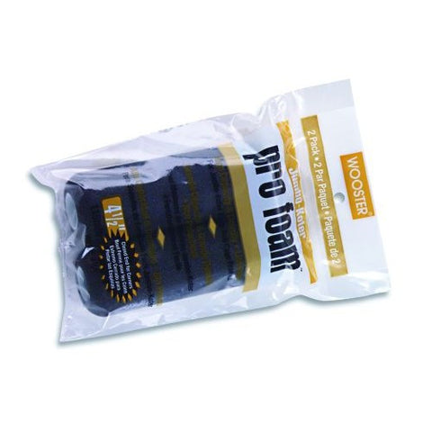 Wooster Mini Paint Roller JKoter Pro Foam 2 Sizes 2 Pack