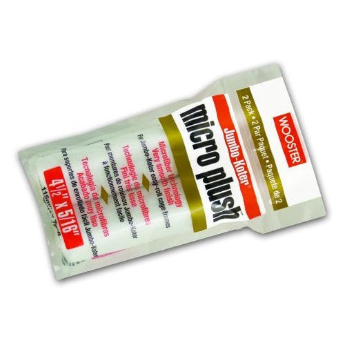 Wooster Mini Paint Roller Sleeve JKoter Micro 115mm 8mm Nap 2 pack