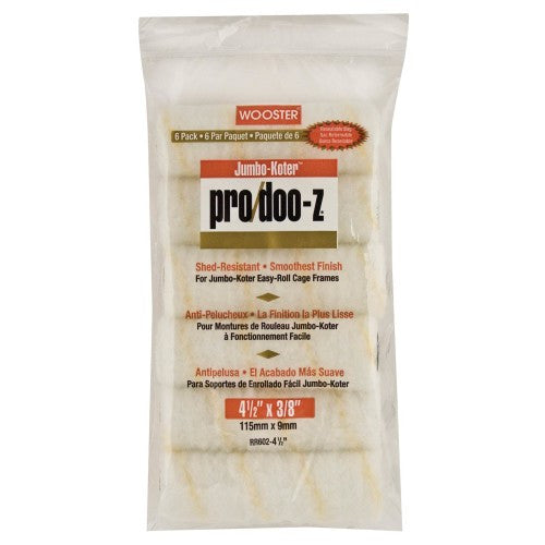 Wooster Roller Sleeve JumboKoter 165mm 10mm Nap 6 Pack