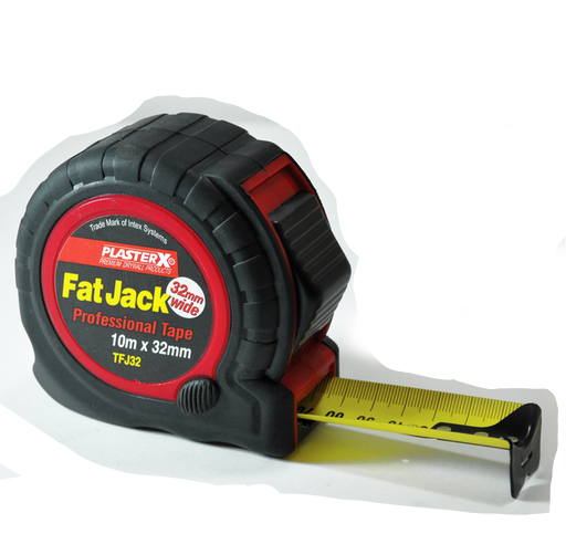 PLASTERX Fat Jack Tape Measure 10m x 32mm