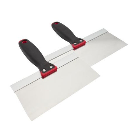 CQ Drywall Taping Knife Stainless Steel 200 Or 250mm Blade DuraGrip Handle