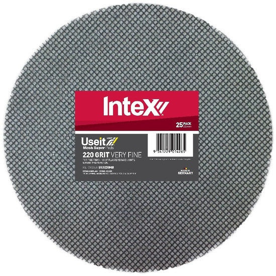 Useit Mesh Sanding Discs 80 To 220 Grit 225mm 25 Pack