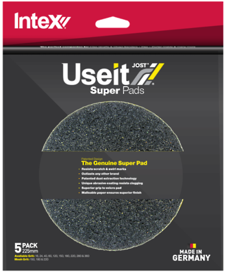 Useit Rapid Removal Sanding Disc 16 Or 24 Grit 225mm 5 Pack
