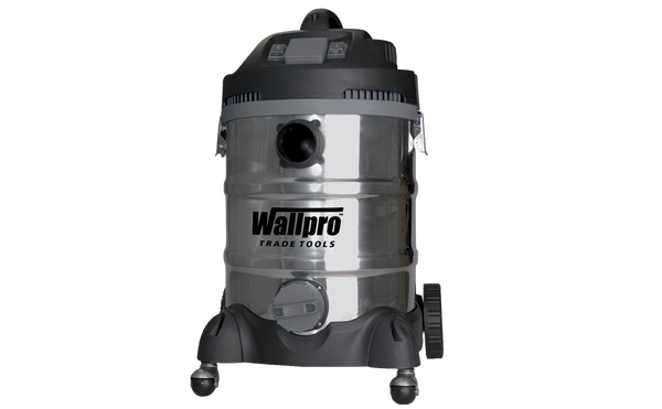 Vacuum Power 30 litre Stainless Steel 1400watt WallPro