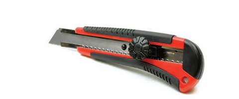 Plasterx 18mm Snap Blade Knife with Screwlock