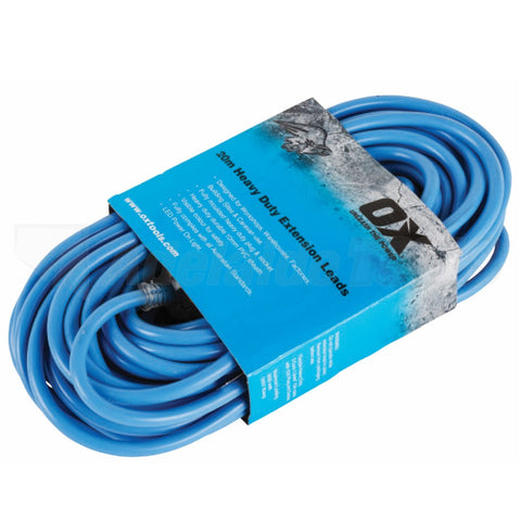 OX Pro Power Extension Lead 20m 10A Heavy Duty