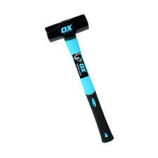 OX Trade 4lb Demolition Hammer with Fibreglass Handle